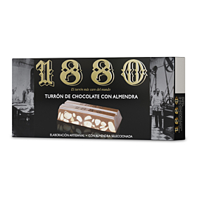Turrón Chocolate Almendras 1880 200g