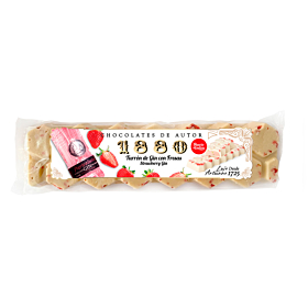 Turrón Chocolate con Gin Fresa Puerto de Indias 1880 300 g