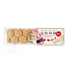 Turrón Chocolate con Gin Fresa Puerto de Indias 1880 200 g
