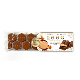 Turrón de Galleta y Caramelo Salado 1880 300 g