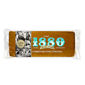 Turrón de Yema Tostada Artesano 1880 300 g