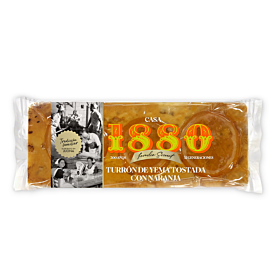 Turrón de Yema Tostada con Naranja Artesano 1880 300 g