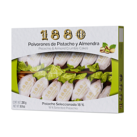 Polvorones de Pistacho y Almendra 1880 280 g