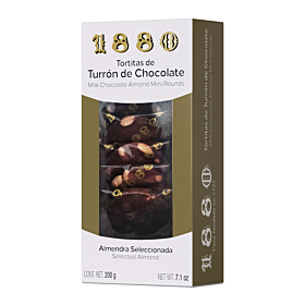 Tortitas de Chocolate con Almendras 1880 200 g