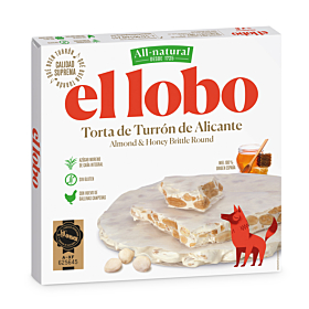 Torta de Turrón de Alicante All-Natural El lobo 200 g