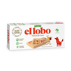 Turrón Fruta All-Natural El Lobo 200 g