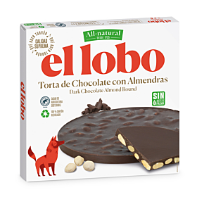 Torta Chocolate Almendra All-Natural El Lobo 200 g