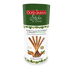 Sticks de Turrón Crocanti de Cacahuete y Almendra con Chocolate Doña Jimena 200 g