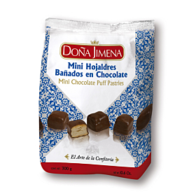 Mini Hojaldres Bañados en Chocolate Doña Jimena 350 g