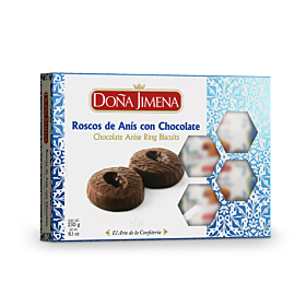 Roscos de Anís Bañados en Choc. Doña Jimena 250 g