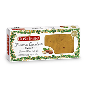 Turrón de Cacahuete Blando Doña Jimena 150 g