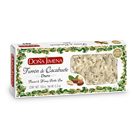 Turrón de Cacahuete Duro Doña Jimena 150 g