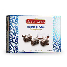 Chocolate Coconut Pralines Doña Jimena 180g