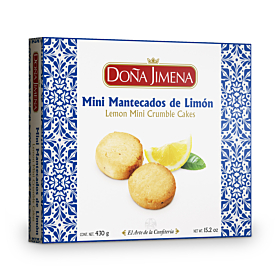 Doña Jimena Mini Lemon Mantecados 340 g