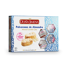 Polvorón de Almendra 0% Azúcares Añadidos Doña Jimena 250 g